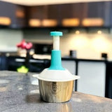 Push down chowper steel